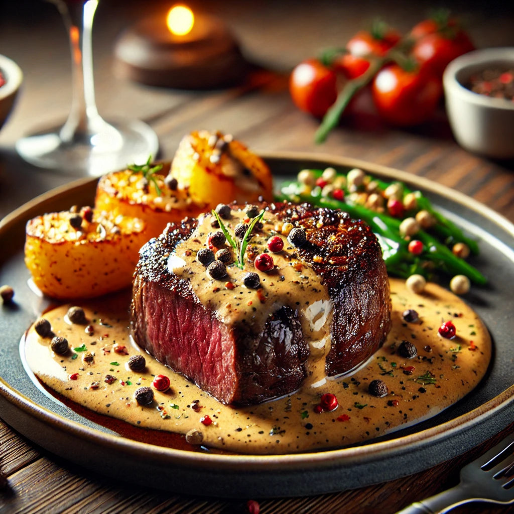Tournedos de Bœuf Sauce au Poivre